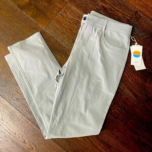 Vuori Meta Pant size 34 color Driftwood